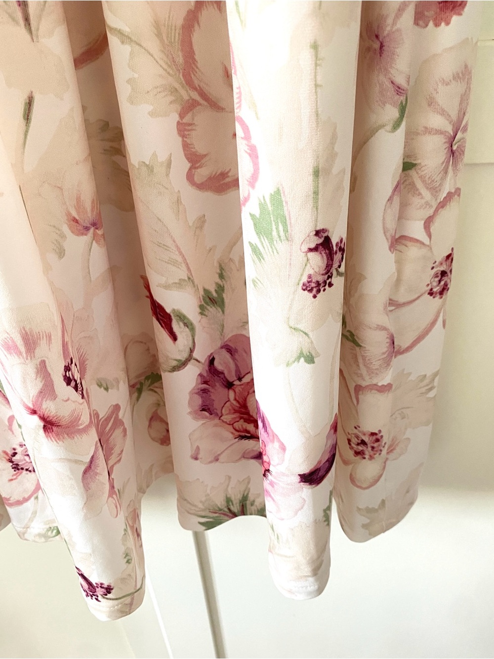 H&M NWOT Smocked Floral Maxi Dress | Boho Summer Wedding Guest | Size L - Picture 6 of 12